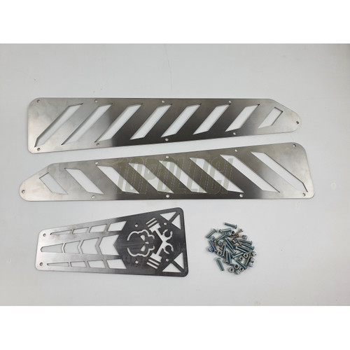 Set pedane acciaio inox - pedane,