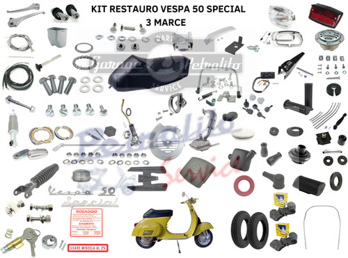 Kit restauro completo - kit, 50