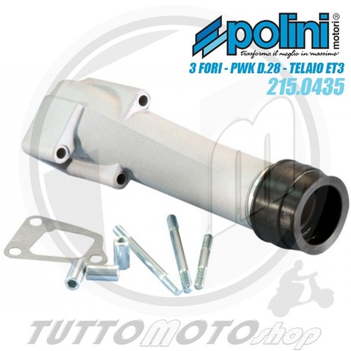 Collettore carter fori x - 3,